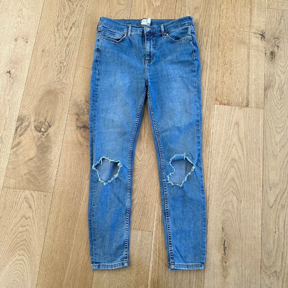 Free People - Distressed Jeans in Blue